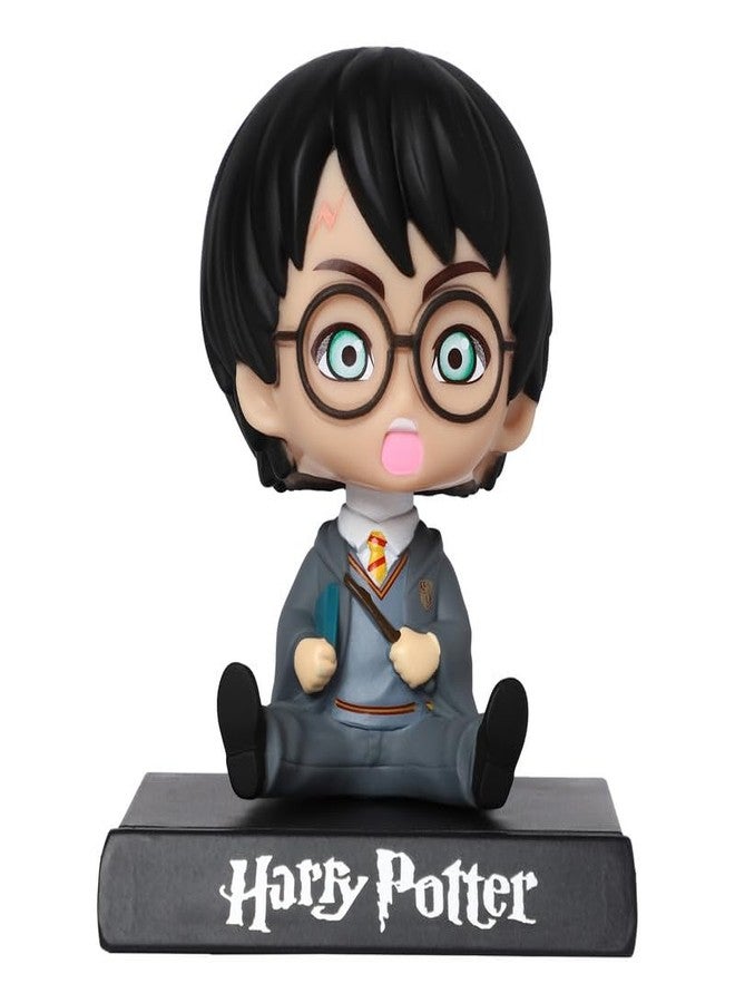 omuda Super Hero Action Figure Limited Edition Bobblehead with Mobile Holder for Car Dashboard, Office Desk & Study Table (Harry Potter) - Image 1